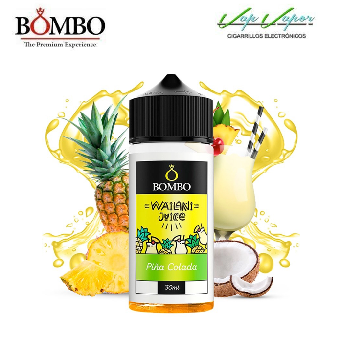 AROMA Wailani PIÑA COLADA 30ml (en botella de 120ml) Longfill Bombo