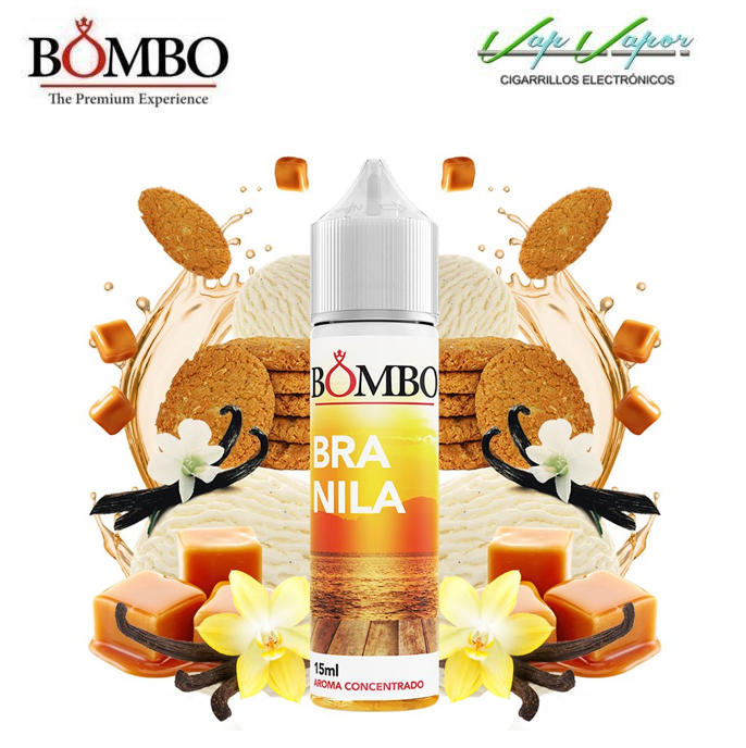 AROMA BRANILA 15ml (en botella de 60ml) Longfill Bombo 