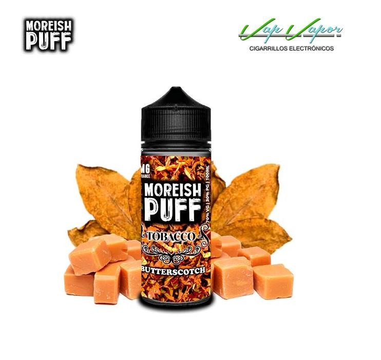 Moreish Puff Tobacco Butterscotch (Tabaco Rubio, Caramelo) 100ml (0mg) 70VG/30PG