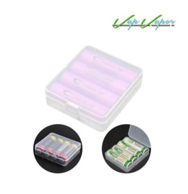 Box for 4 batteries 18650 or 2 batteries 26650