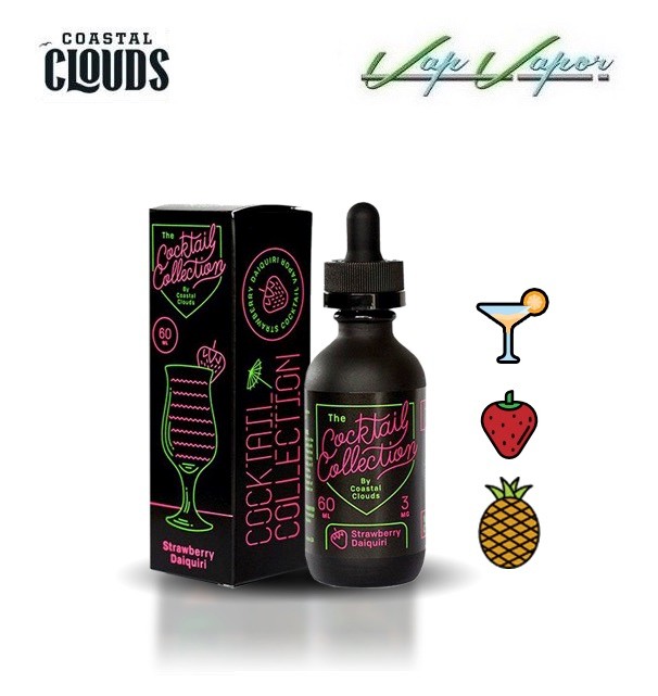 Coastal Clouds Strawberry Daiquiri 50ml (en bote de 60ml) 0mg