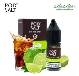 SALES - Cola with Lime Pod Salt Fusions 10ml (20mg) Cola con Lima