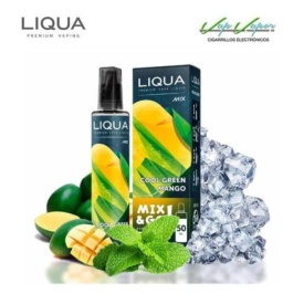 Liqua M&G Cool Green Mango 50ml (0mg) Mango, Frescor