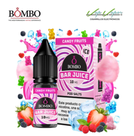 SALTS CANDY FRUITS ICE Bar Juice by Bombo 10ml (0mg/5mg/10mg/15mg/20mg)