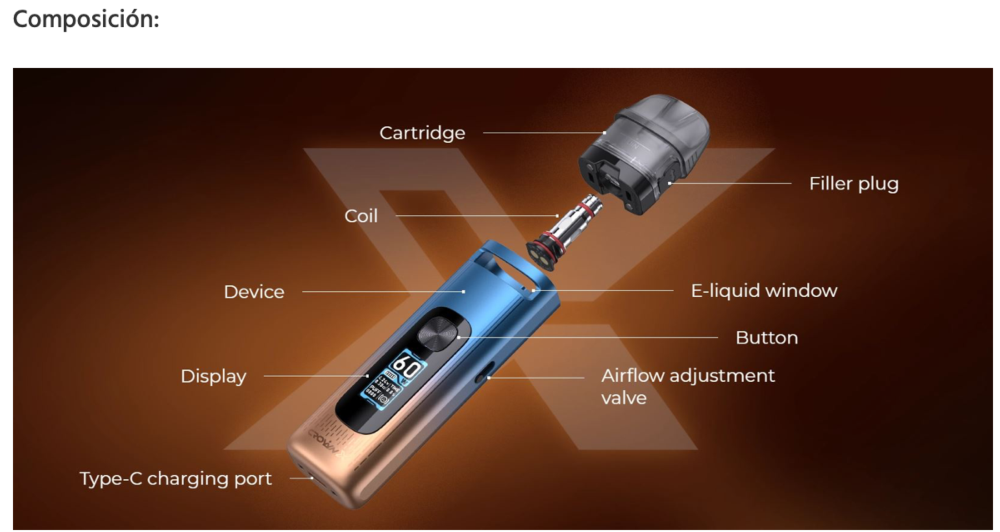 Crown X 1500mah 60W Uwell - Ítem6