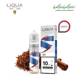 AROMA Liqua CUBAN CIGAR 10ml longfill (en botella 60ml) 