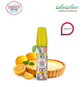 AROMA Lemon Tart 14ml (en botella de 60ml) Longfill Dinner Lady 