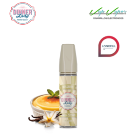 AROMA Vanilla Custard 14ml (en botella de 60ml) Longfill Dinner Lady 