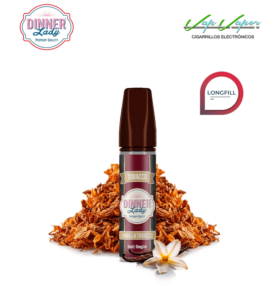AROMA Vanilla Tobacco 14ml (en botella de 60ml) Longfill Dinner Lady 