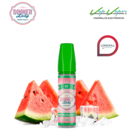 AROMA Watermelon Slices ICE 14ml (en botella de 60ml) Longfill Dinner Lady 