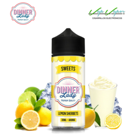 CONCENTRATE Lemon Sherbets 30ml (bottle 120ml) Longfill Dinner Lady 