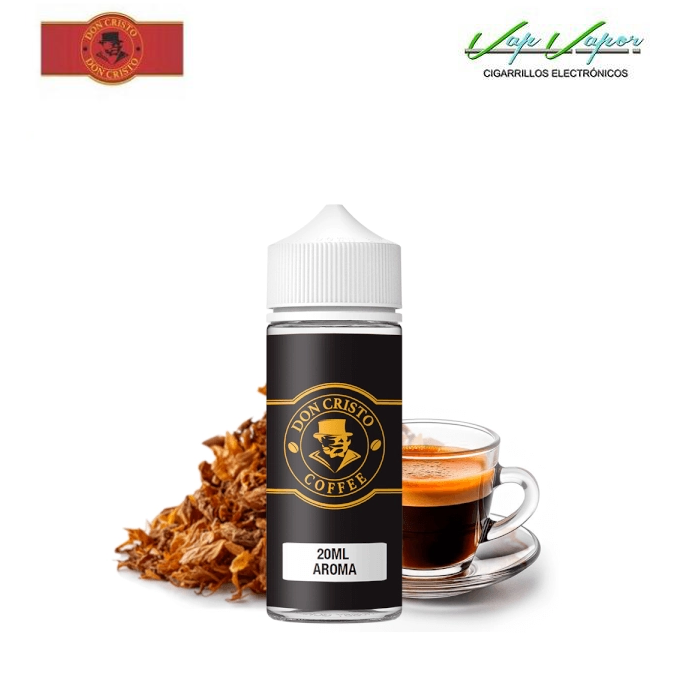 AROMA Don Cristo Coffee Café 20ml Longfill (en botella de 120ml)