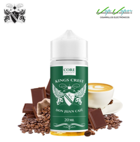 FLAVOUR - Core Edition - Don Juan Coffee 20ml Longfill (bottle 120ml) Kings Crest