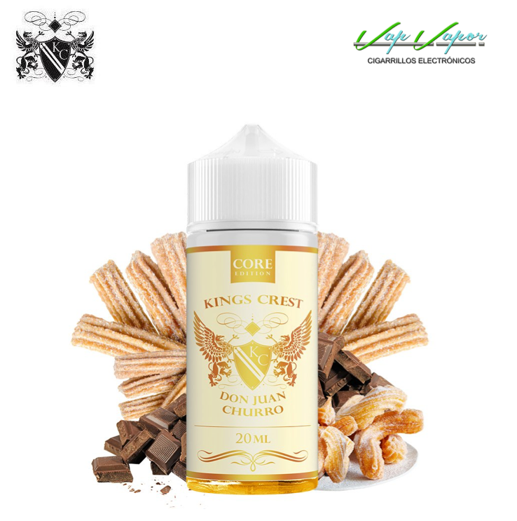 AROMA - Core Edition - Don Juan Churro 20ml Longfill (en botella de 120ml) Kings Crest