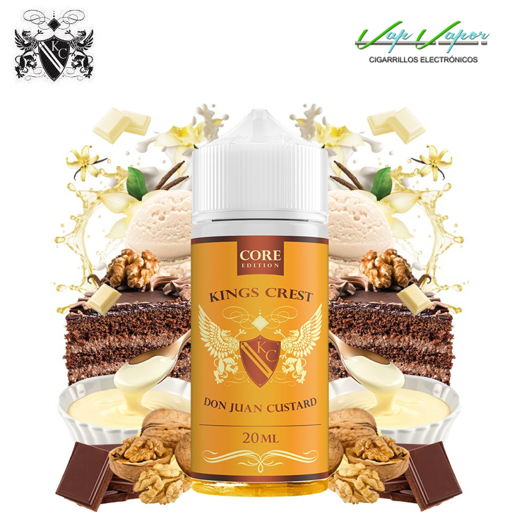 AROMA - Core Edition - Don Juan Custard 20ml Longfill (en botella de 120ml) Kings Crest