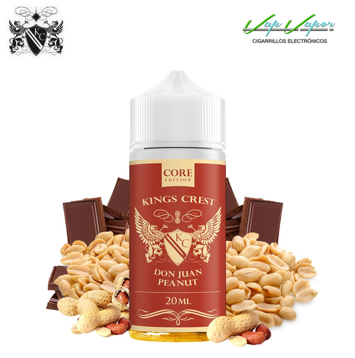 AROMA - Core Edition - Don Juan Peanut 20ml Longfill (en botella de 120ml) Kings Crest