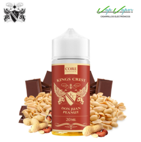 FLAVOUR - Core Edition - Don Juan Peanut 20ml Longfill (bottle 120ml) Kings Crest