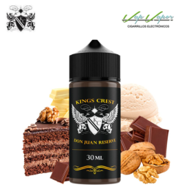 AROMA Don Juan RESERVE 30ml Longfill (en botella de 120ml) Kings Crest Reserva