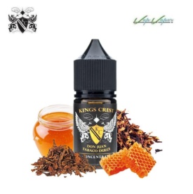 FLAVOUR Don Juan SWEET TOBACCO 30ml 0mg - Kings Crest (Pure Tobacco, Honey)