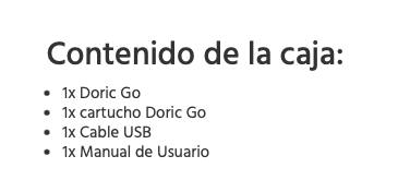 Doric Go 2600mah 30W Voopoo - Ítem6
