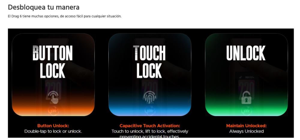 Drag 6 + Uforce X Tank II 2ml 4400mah (pnp-x) 220W Kit Completo Voopoo - Ítem8