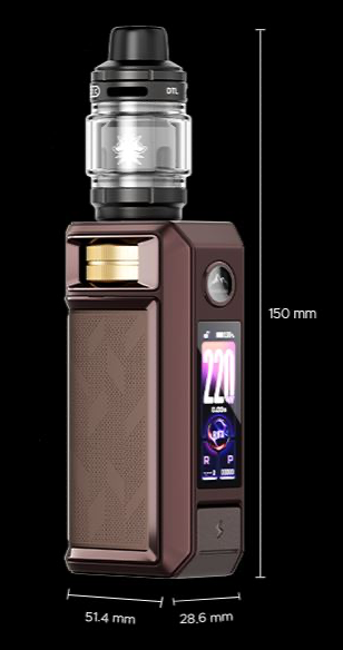 Drag 6 + Uforce X Tank II 2ml 4400mah (pnp-x) 220W Kit Completo Voopoo - Ítem13