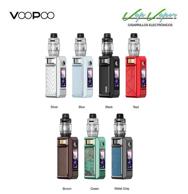Drag 6 + Uforce X Tank II 2ml 4400mah (pnp-x) 220W Kit Completo Voopoo - Ítem1
