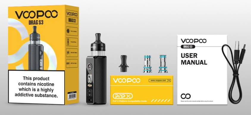 OFERTA!!! DRAG S3 3000mah 60W 2ml Voopoo (pnp-x) - Ítem7