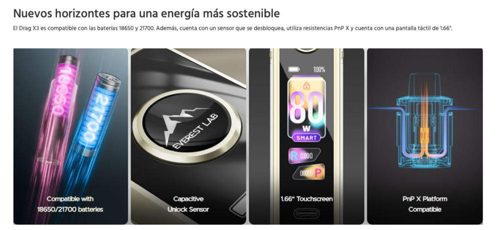 PROMOTION!! DRAG X3 80W 2ml Voopoo - Item3