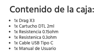 PROMOTION!! DRAG X3 80W 2ml Voopoo - Item6