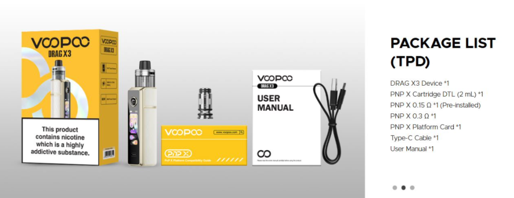 PROMOTION!! DRAG X3 80W 2ml Voopoo - Item7