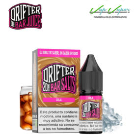 OFERTA!!! SALES Drifter COLA Bar Salts 10ml (0mg/5mg/10mg/15mg/20mg) refresco de cola