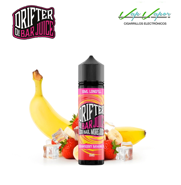 AROMA Strawberry Banana ICE 16ml (longfill botella 60ml) Drifter - Ítem1