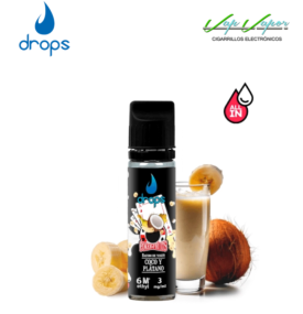 AROMA DROPS All in Genesis Batido de Coco 10ml (para hacer 60ml) con nicotina de 3mg/10mg/20mg 