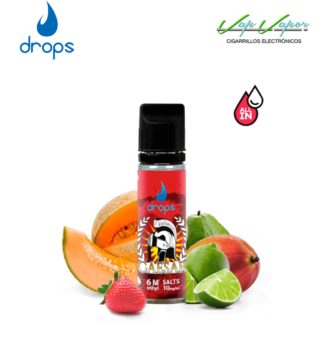 AROMA DROPS All in Caesar 10ml (para hacer 60ml) con nicotina de 3mg/10mg/20mg - Ítem1