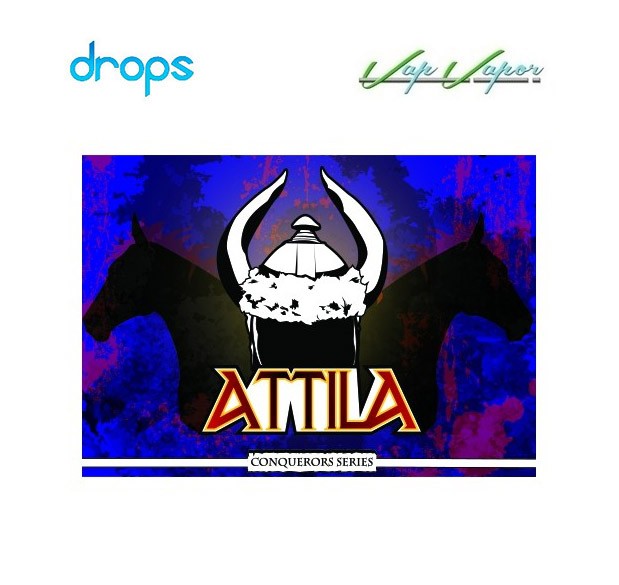 DROPS Attila - Conquerors Series 10ml / TRIPACK (3x10ml) / 50ml 0mg