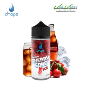 AROMA Drops CHERRY COKE ICE Bar Juice 60ml (longfill botella 120ml)