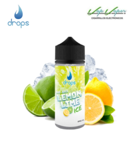 FLAVOUR Drops LEMON LIME ICE Bar Juice 60ml (longfill bottle 120ml)