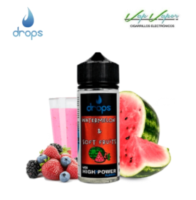 FLAVOUR Watermelon and Soft Fruits Drops Bar 40ml (longfill bottle 120ml)