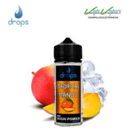 AROMA DROPS BAR Tropical Mango 16ml Longfill (en botella de 120ml) (mango, hielo)