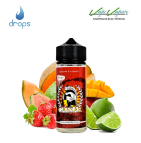 AROMA DROPS CAESAR 40ml (longfill botella 120ml) Melón, Mango, Lima, Fresa, Guayaba