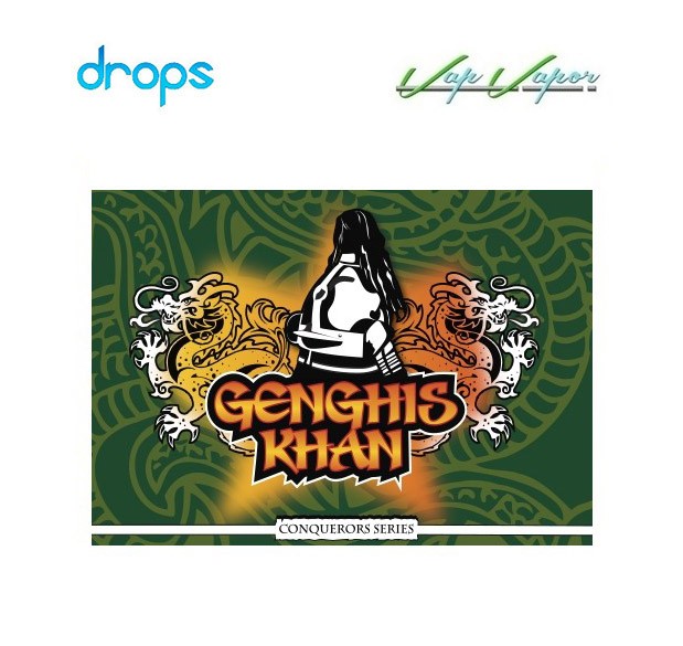 DROPS Genghis Khan Conquerors Series 10ml / TRIPACK (3x10ml) / 50ml 0mg
