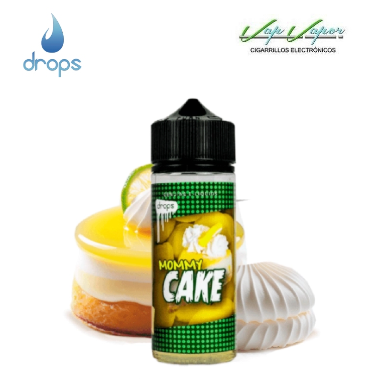 FLAVOUR DROPS MOMMY CAKE 40ml (longfill bottle 120ml) Lemon Cake