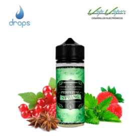 FLAVOUR DROPS PERPETUAL SPRING 40ml (longfill bottle 120ml) Red Fruits, Mint, Menthol, Anise 