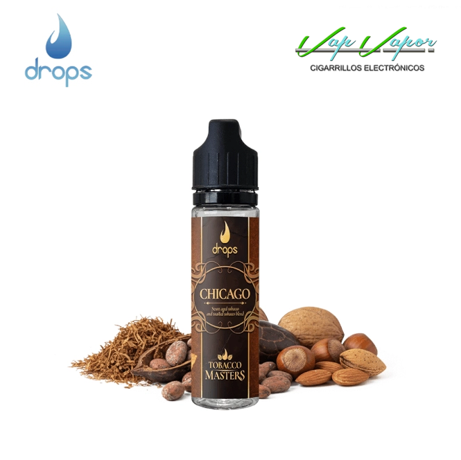 FLAVOUR Drops Tobacco Masters CHICAGO 6ml (inside 60ml bottle) 