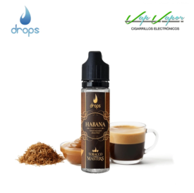 AROMA Drops Tobacco Masters HABANA 5ml (en botella de 60ml) 