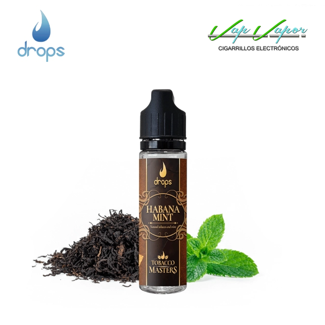 FLAVOUR Drops Tobacco Masters HABANA MINT 5ml (inside 60ml bottle) 