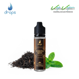 AROMA Drops Tobacco Masters HABANA MINT 5ml (en botella de 60ml) 