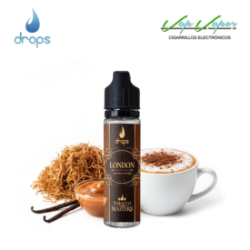 AROMA Drops Tobacco Masters LONDON 6ml (en botella de 60ml) 