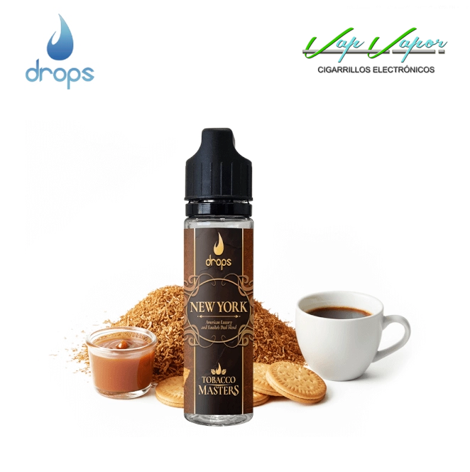 FLAVOUR Drops Tobacco Masters NEW YORK 5ml (inside 60ml bottle) 
